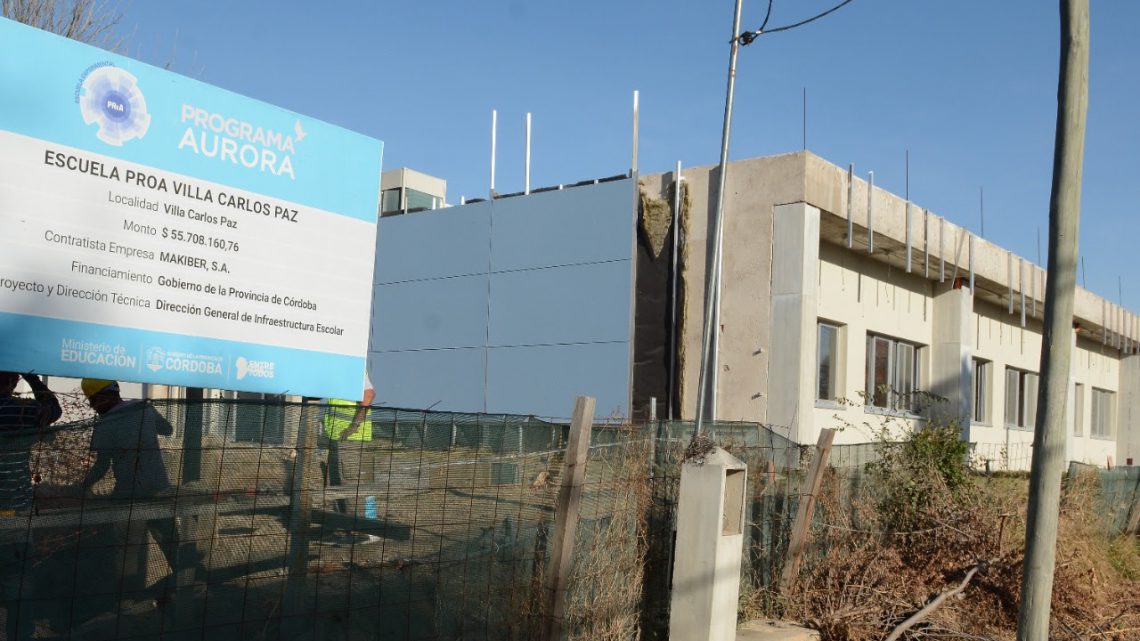 Avanza la construcción de la Escuela Proa en barrio Miguel Muñoz B Avanza la construcción de la Escuela Proa en barrio Miguel Muñoz B