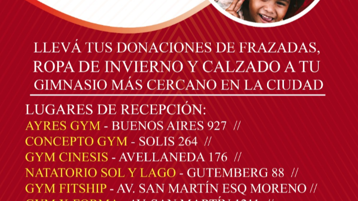 El Club Solidario de Mano en Mano lanzó la campaña “Te Abrigo”