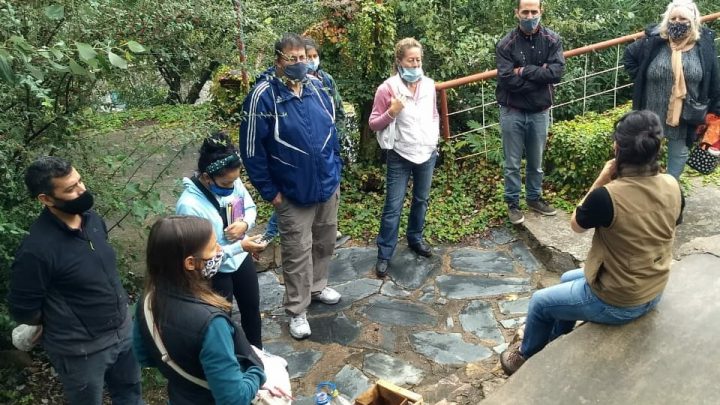 Jornada de capacitación en restauración de bosque nativo en el Aula Ambiental