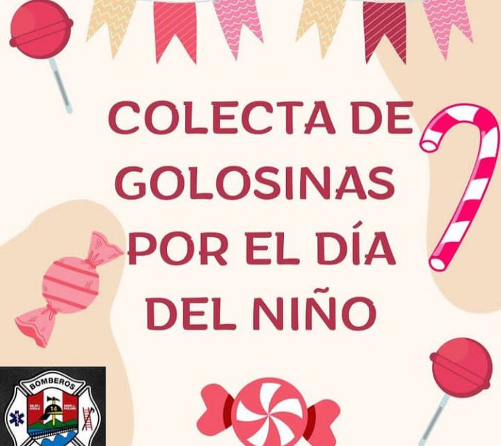 Bomberos de Carlos Paz realizan una colecta de golosinas para el Día del Niño Bomberos de Carlos Paz realizan una colecta de golosinas para el Día del Niño