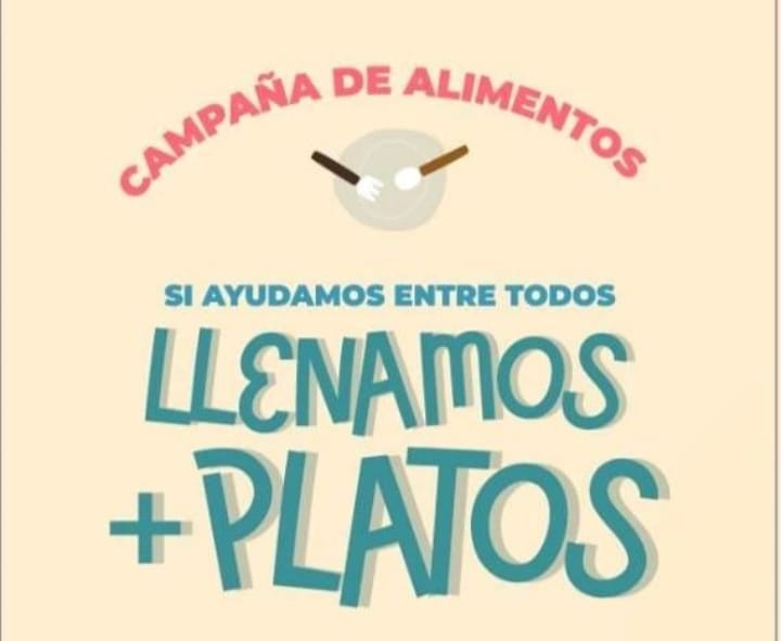 El Club Solidario de Mano en Mano realiza una colecta de alimentos