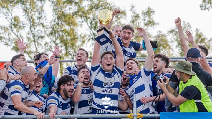 Carlos Paz Rugby Club se consagró campeón del Torneo Súper 8 Región Centro