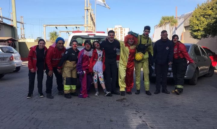 Los bomberos de Villa Carlos Paz celebraron el Día de las Infancias Los bomberos de Villa Carlos Paz celebraron el Día de las Infancias