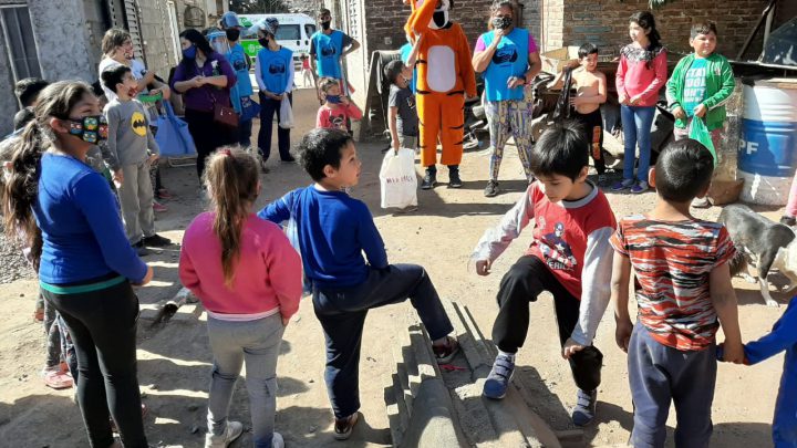El merendero Nueva Esperanza celebra el Día de la Niñez