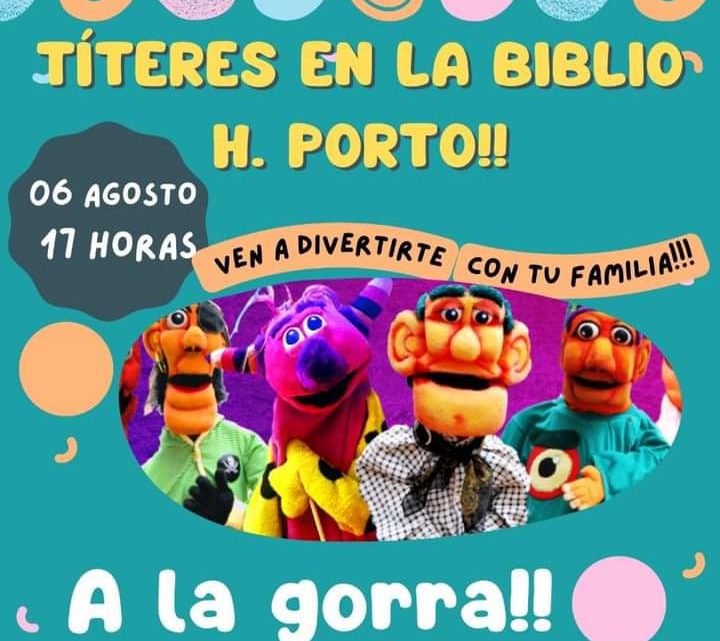 La biblioteca José H. Porto conmemora el día de las infancias La biblioteca José H. Porto conmemora el día de las infancias