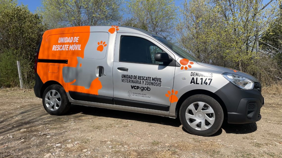 Se incorporó una nueva unidad de rescate de mascotas en la vía pública Se incorporó una nueva unidad de rescate de mascotas en la vía pública