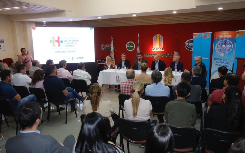 Se presentó el Programa de Inserción Laboral de Turismo para todo Punilla Se presentó el Programa de Inserción Laboral de Turismo para todo Punilla