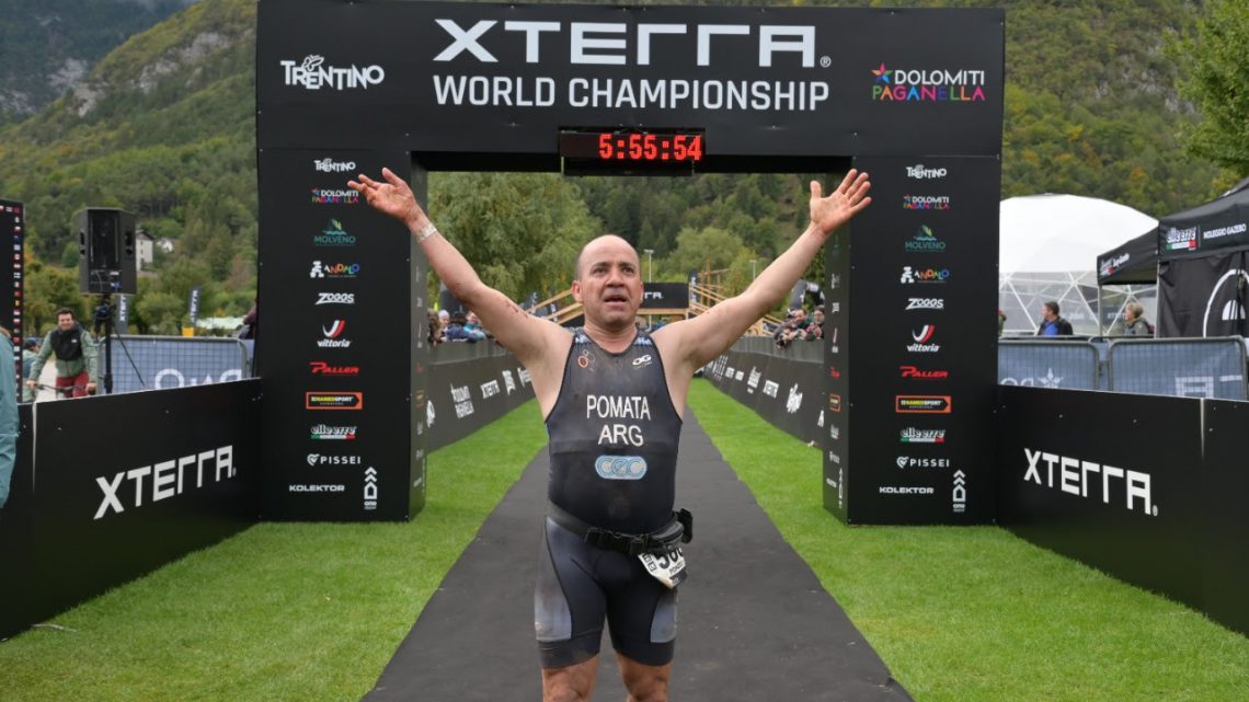 El atleta local Pablo Pomata se consagró campeón del mundial “XTerra” El atleta local Pablo Pomata se consagró campeón del mundial “XTerra”