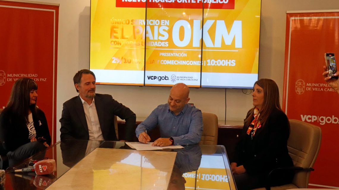 Daniel Gómez Gesteira: “Desde el 29 de octubre, la ciudad contará con un servicio de transporte público único en el país” Daniel Gómez Gesteira: “Desde el 29 de octubre, la ciudad contará con un servicio de transporte público único en el país”