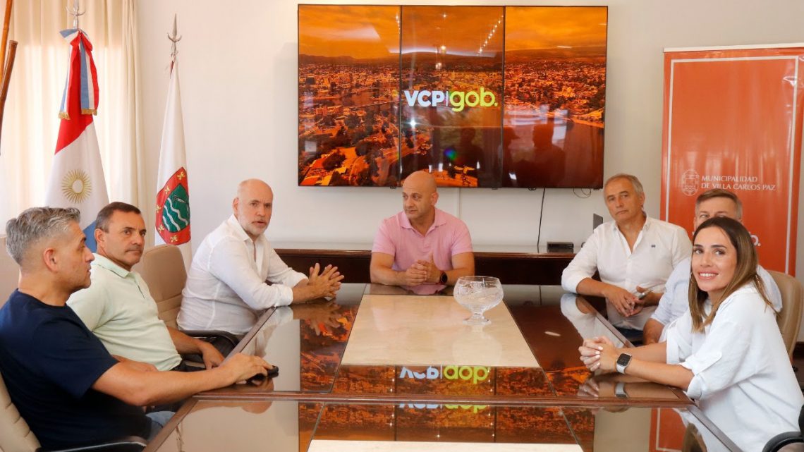Carlos Paz y la Ciudad Autónoma de Buenos Aires afianzan su trabajo en conjunto Carlos Paz y la Ciudad Autónoma de Buenos Aires afianzan su trabajo en conjunto