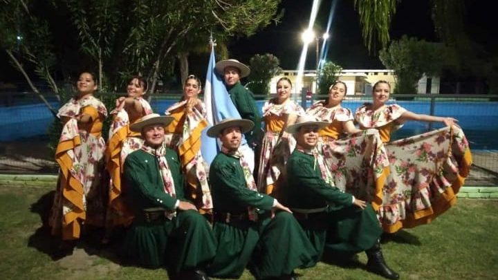 El ballet de San Antonio de Arredondo dijo presente en el Festival del Cabrito
