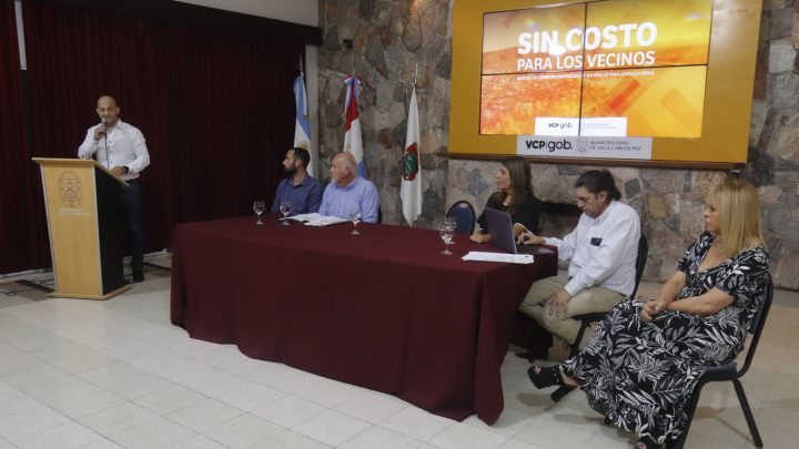 Se inician las obras del segundo anillo de cloacas sobre el Rio San Antonio