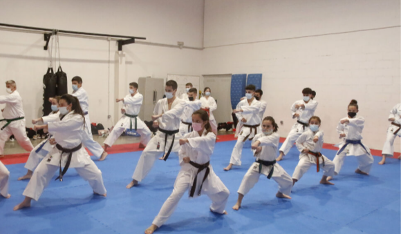 Campeonato interestilos de karate en el Espacio Mónaco Campeonato interestilos de karate en el Espacio Mónaco