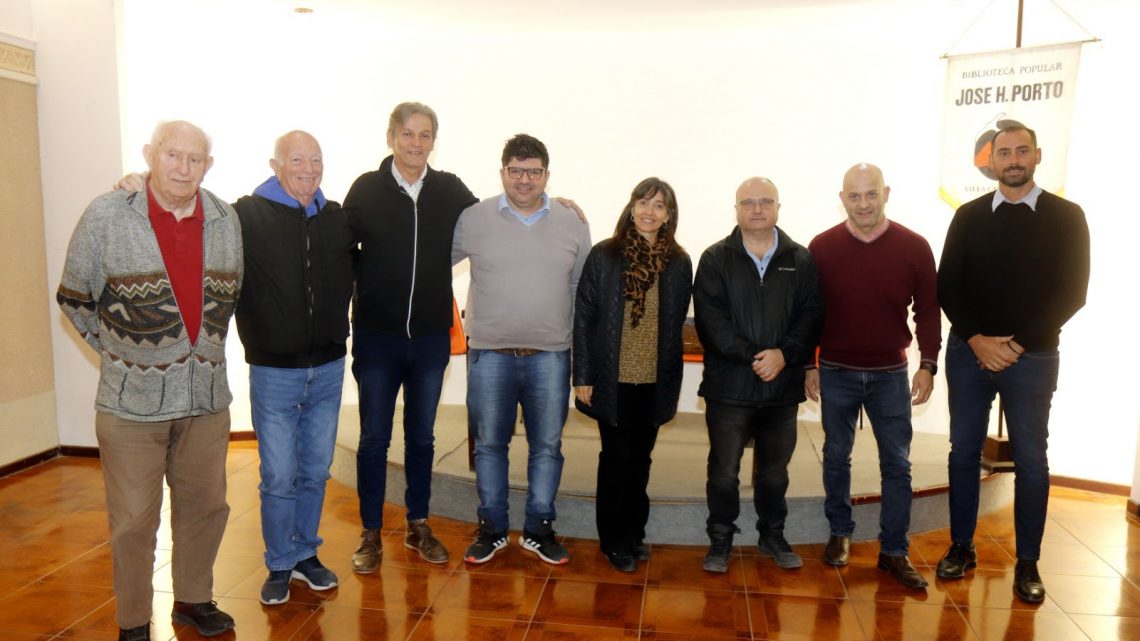 La Biblioteca José H. Porto recibirá apoyo económico de la Municipalidad