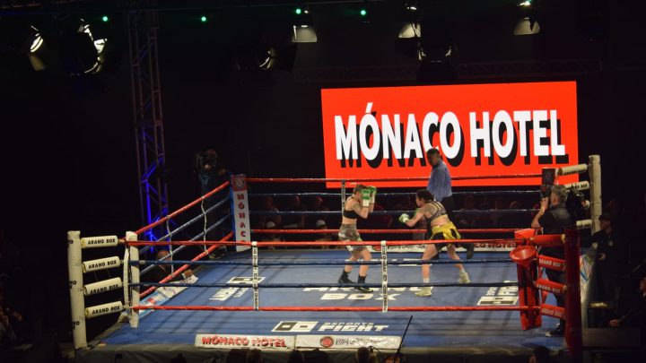 Carlos Paz fue sede de un nuevo festival internacional de boxeo