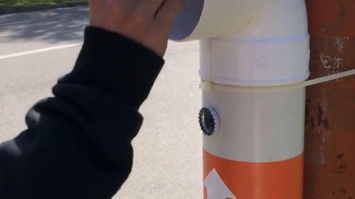 Se instalaron nuevos colilleros en edificios y espacios públicos de Carlos Paz