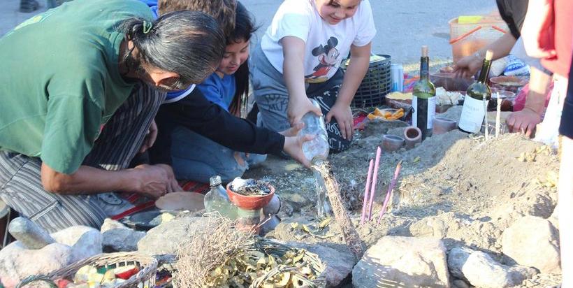 Vecinos de Icho Cruz realizaron distintos homenajes a la Pachamama