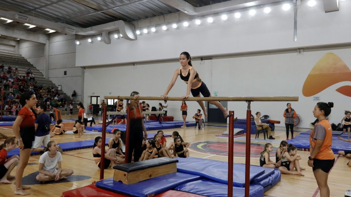 Exitoso cierre de año para la escuela municipal de gimnasia artística