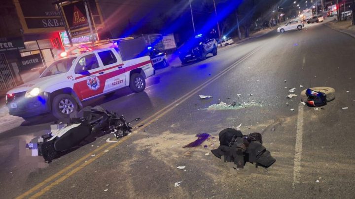 Carlos Paz: Chocó a un motociclista y se dio a la fuga