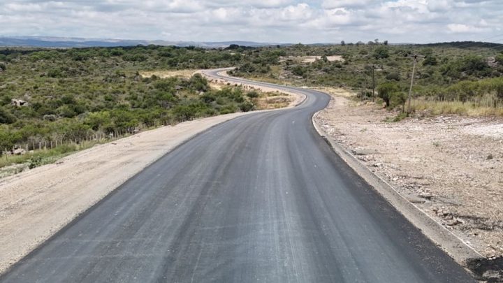 Etapa final de pavimentación en dos tramos de la Ruta Provincial 28