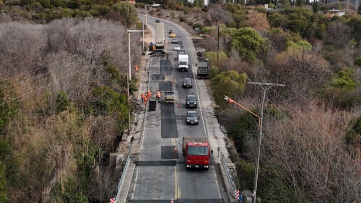 Comenzó la construcción de sobrepasos en el camino de Altas Cumbres