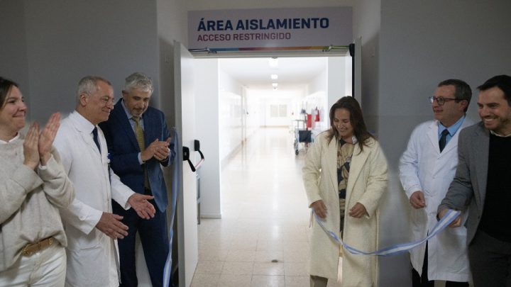El Hospital Córdoba inauguró un área de aislamiento con equipamiento de última generación