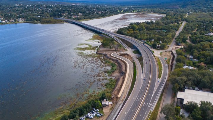 Córdoba fue reconocida en la categoría obra vial del año por la Autovía Punilla
