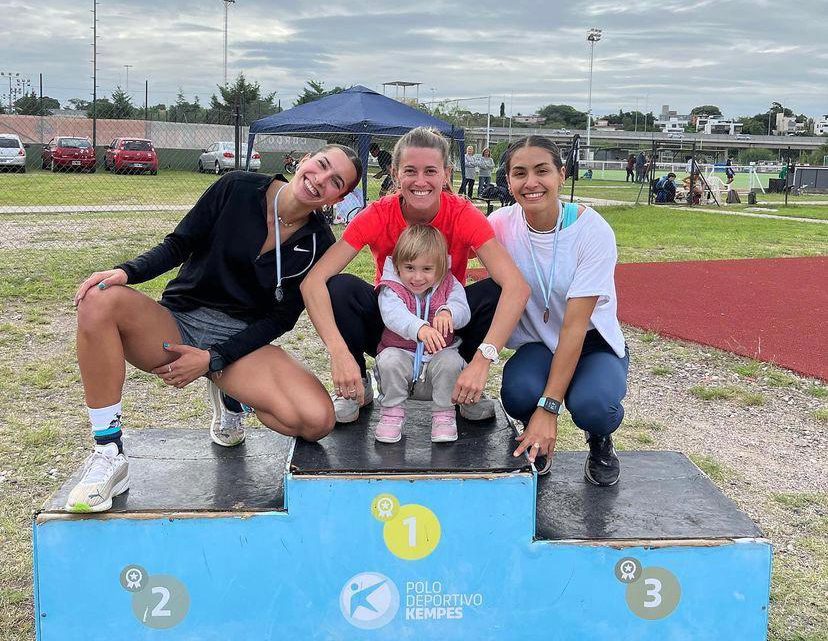 Victoria Woodward se consagró campeona provincial en 100 y 200 metros