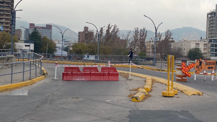 Se encuentra restringido el transito en algunos puntos de la ciudad