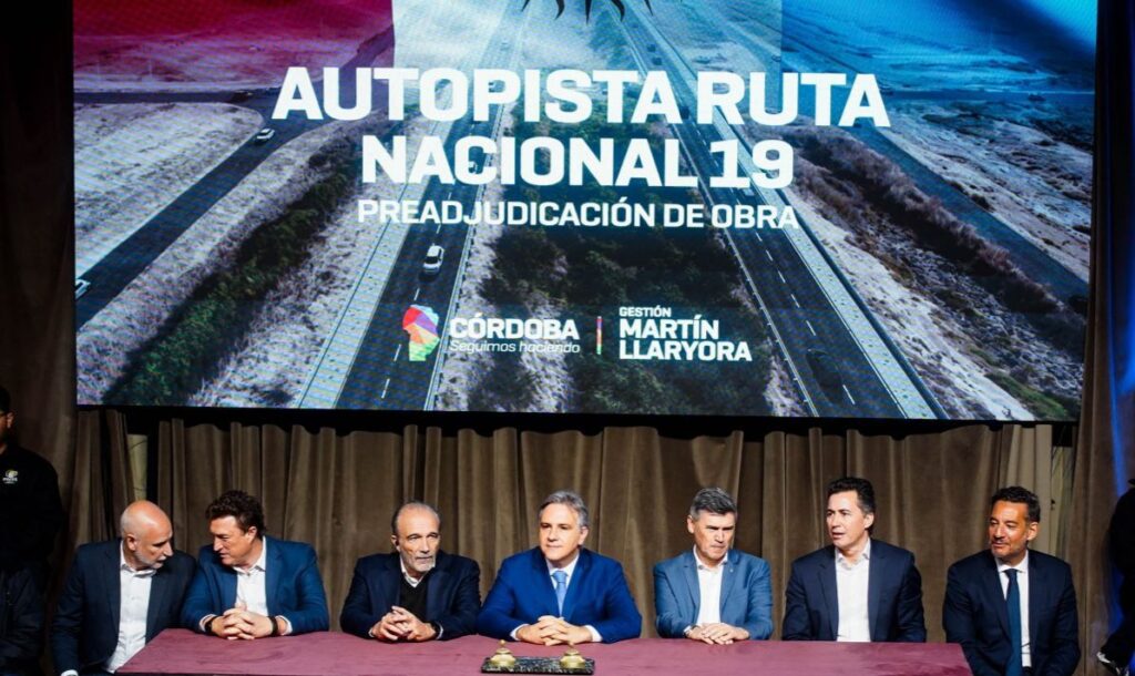 Fuerte reclamo de Córdoba a Nación para que traspase la autopista de la ruta 19 Fuerte reclamo de Córdoba a Nación para que traspase la autopista de la ruta 19