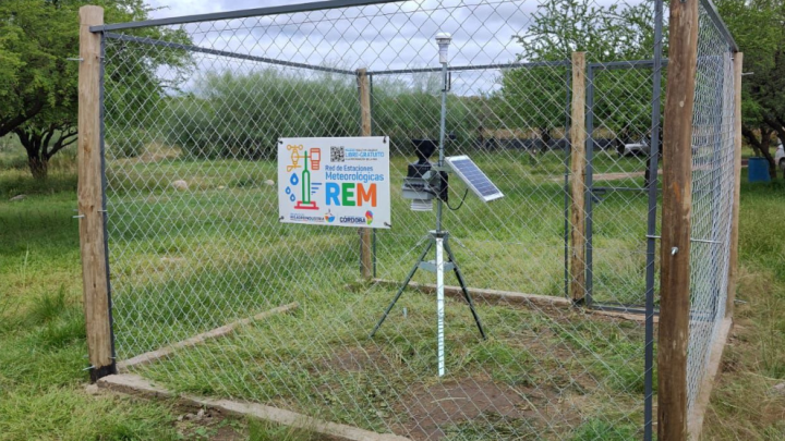 La Provincia suma una nueva estación meteorológica en Traslasierra