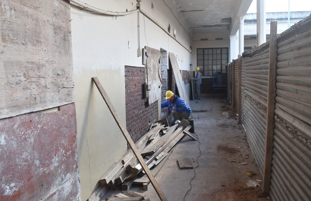 Cosquín: la provincia inició las obras de ampliación y refuncionalización de la Escuela Julio A. Roca